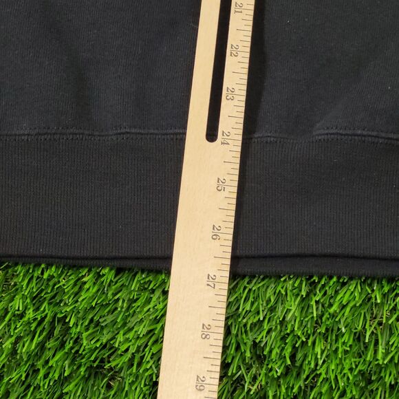 Vintage North Football Sweatshirt XL 26x26 Black - Picture 6 of 11